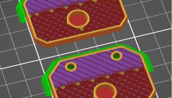 Оригинальный корпус Prusa со складной дверью и скрытым ма...