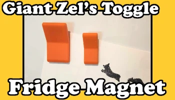Магнит на холодильник с переключателем Giant Zel......