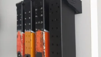 Настенный держатель магазинов Glock для страйкбола, 4 шт. 2