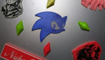 Набор магнитов на холодильник Shadow & Sonic v1...... 1