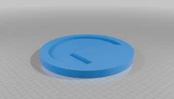 Большой логотип Black Mesa с подставкой (из Half Life) 3