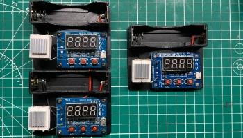 Версия ZB2L3 Tester-18650 для одинарных и двойных плат