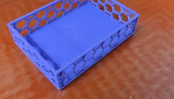 Мыльница с шестигранным узором 2