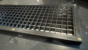 Корпус светодиодной панели 32x8 с термовставкой M3 2
