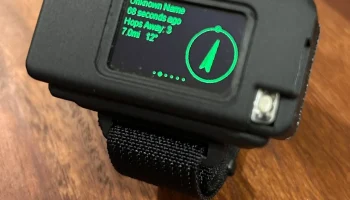 Корпус для Heltec T114 в виде наручных часов