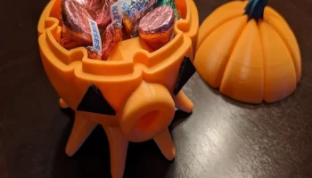 #3DТакоВторник: Хэллоуинская тыквенная конфетница... 2