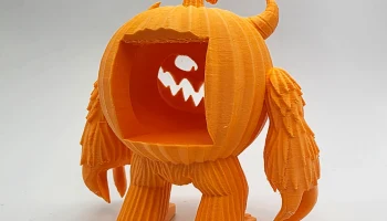 Держатель светодиодной чайной свечи Jack-o-Lantern Monster 1