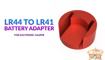 ПЕРЕХОДНИК АККУМУЛЯТОРА LR44 НА LR41