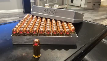 45 ACP 100 круглый кейс для хранения