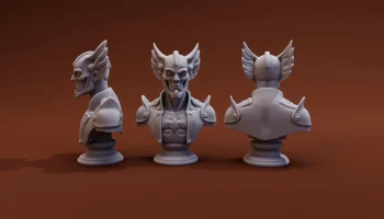 Стилизованный воин. Стилизованный воин.