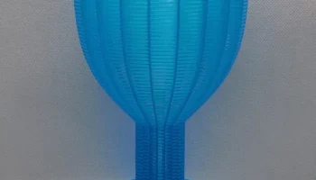 Прозрачный кубок в режиме простой вазы... 3