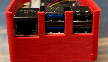 Корпус для Raspberry Pi 5 со шляпой NVMe 7