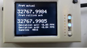 Измеритель частоты с поддержкой GPS