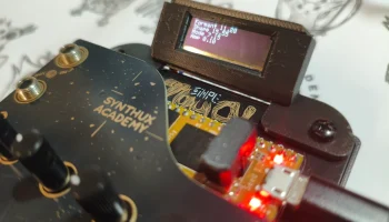 Режим дисплея Synthux Touch 2 (SSD1306) 3