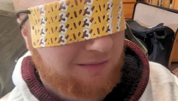 Маска Thermoform NYE, напечатанная на 3D-принтере Маска Thermoform NYE, напечатанная на 3D-принтере
