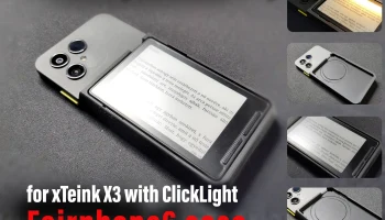 Чехол xTeink X3 Fairphone 6 с подсветкой ClickLight...