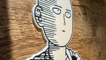 Магнит One Punch Man (разноцветный)(магниты 8х3мм)...... 1