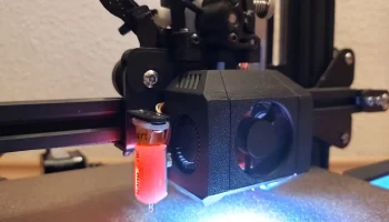 Ender 3 (Pro) - 3510/3010 Двойной воздуховод вентилятора...