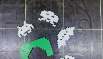 Магниты на холодильник Space Invaders 1