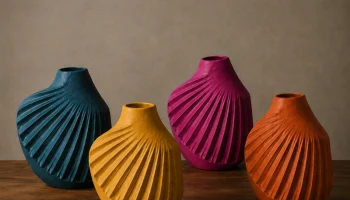 Shell vase