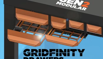 Ящики Gridfinity GEN2 - СТАНДАРТ (СТАРЫЙ)