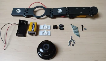 Держатель Prusa mini для камеры и освещения 1