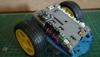 очень простой мини-автомобиль (включен файл freecad) 2