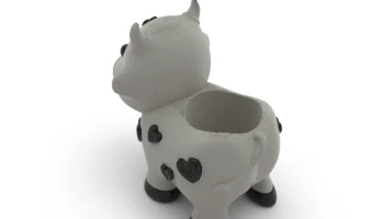 Ваза Love Cow: трогательное поздравление ко Дню святого В... 5