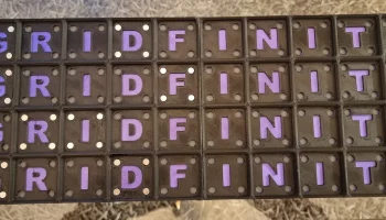 Выдвижная опорная плита Gridfinity 4x10 с магнитами и тек... 1
