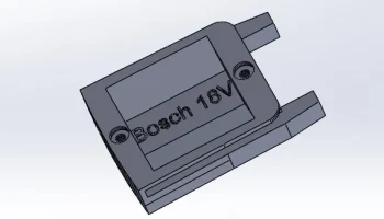 Держатель для аккумулятора Bosch для дома 18 В.