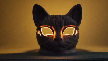 Cat Mask - Светодиодный подсвечник 3