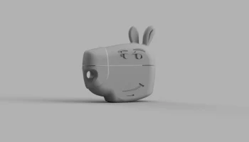 Чехол Chill Guy Airpods Pro Gen2 (также цельный корпус д...