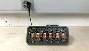 IN-12 Nixie Clock Ukraine Edition