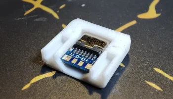 Корпус (корпус/держатель) для модуля питания USB-C "мама" 1