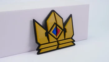 Магнит с короной Ведьмака Гвинта