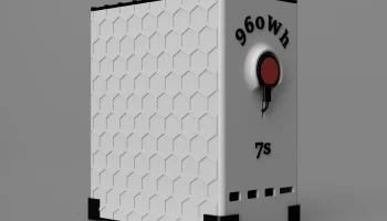 Большой аккумуляторный блок DALY BMS+дисплей 1