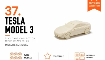 Крошечная Tesla Model 3 - серия мини-автомобилей