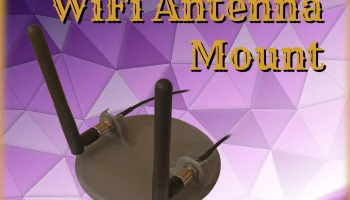 Двойная антенна WiFi, настольное крепление...