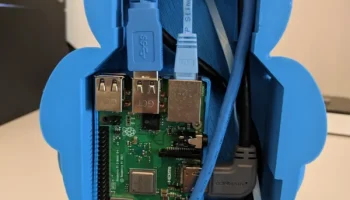 Огромный футляр Squirtle Raspberry Pi / с очками 4