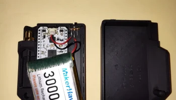 Корпус Meshtastic Heltec v3 с батареей 3000 мАч v2 7