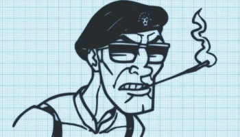 HUNTER GATHERS - VENTURE BROS - WALL ART HUNTER GATHERS - VENTURE BROS - WALL ART