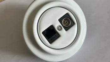 Адаптер ABB Decento - RJ45 + TV/SAT/R
