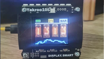 Настольные часы с ЖК-дисплеем ST7735 9