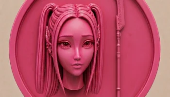 Kpop Mira 3D Wallart
