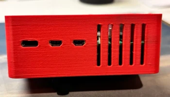 Корпус для Raspberry Pi 5 со шляпой NVMe 6