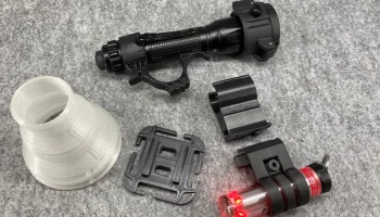 MOLLE | Крепление для ремня | Фонарный зажим | Гло-Туб