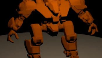 War Robot Очистить сетку OBJ Quads War Robot Очистить сетку OBJ Quads