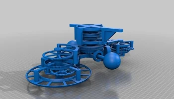 Часы с трехосным турбийоном Make/Mods 4