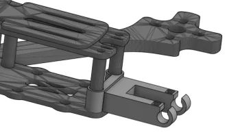 Антенное крепление TBS Source One V5 TBS CrossFire Immort... 1
