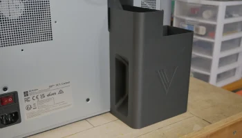Большой магнитный желоб для какашек для Bambu Lab X1 Carb...
